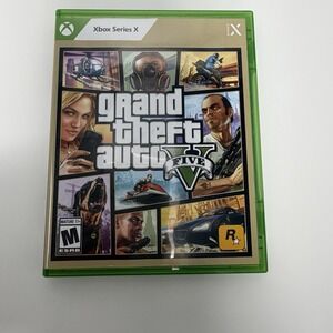 Grand Theft Auto V XBOX Series X Game Excellent Condition